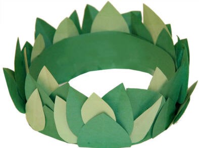 Laurel or Olive Leaf Crown