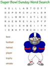 Super Bowl Word Search