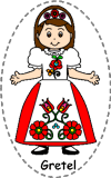 hansel and gretel felt board characters