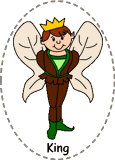 thumbelina felt board characters