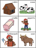 Paul Bunyan sentence sequencing