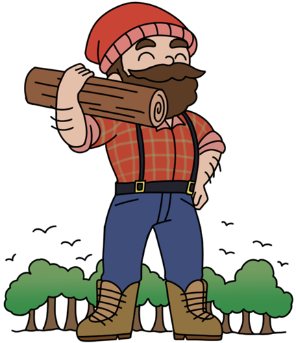 paul bunyon clipart