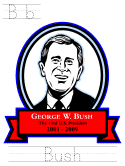 President Bush tracer pages