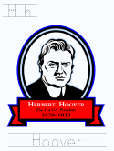 President Hoover tracer pages