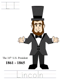 President Lincoln tracer pages