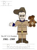 President Roosevelt tracer pages