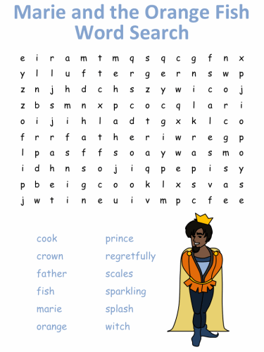Molly Murphy word search puzzle