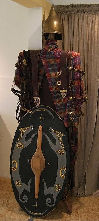 Celtic garments at the Kelten-Keller museum in Germany