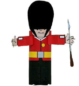 British palace guard