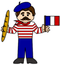 France Paper Doll