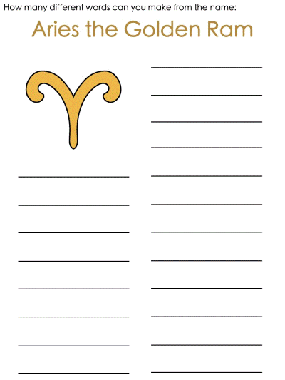 Aries word mine