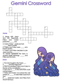 astrology themed word searches