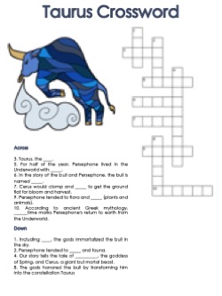 Taurus Crosswords