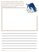 taurus draw and write worksheets