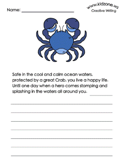 cancer the crab writing prompts