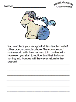 capricorn writing prompts