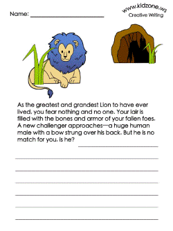 leo writing prompts
