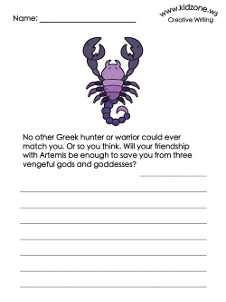 scorpio writing prompts