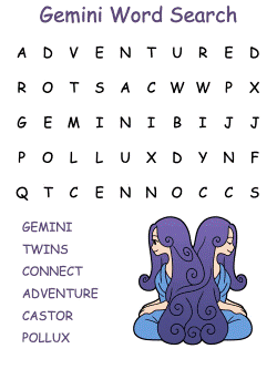 Gemini Word Searches