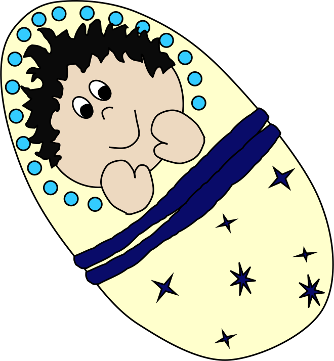 The Moon Maiden: baby