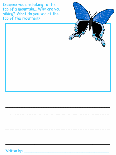 Moon Maiden Draw and Write worksheets