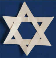 Star of David Borders Paper Punch