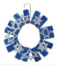 Hanukkah wreath
