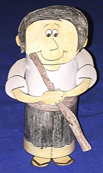 Small Abdul Toilet Paper Roll Craft