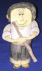Small Abdul Toilet Paper Roll Craft