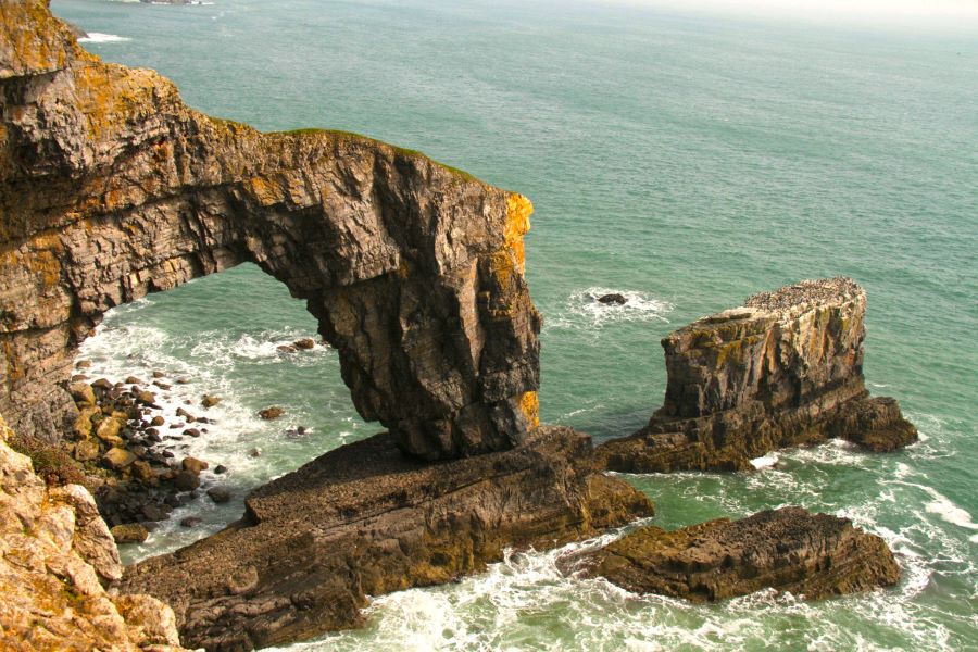 image of the Stacker along Pembrokeshire Coast National Park in Wales