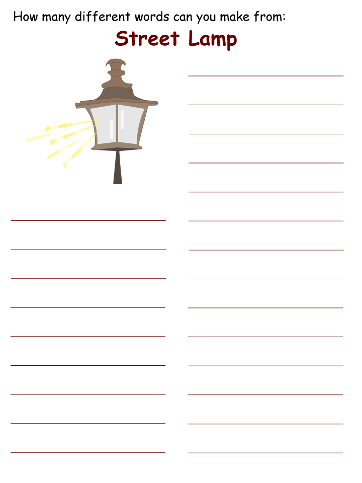 The word mine printable template for the phrase 'Fur Coat'