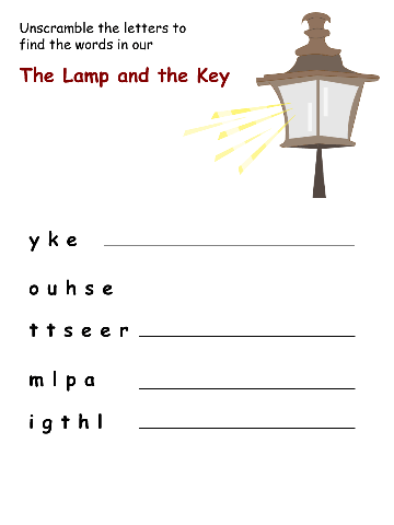 An anagram for this fable, in colour.