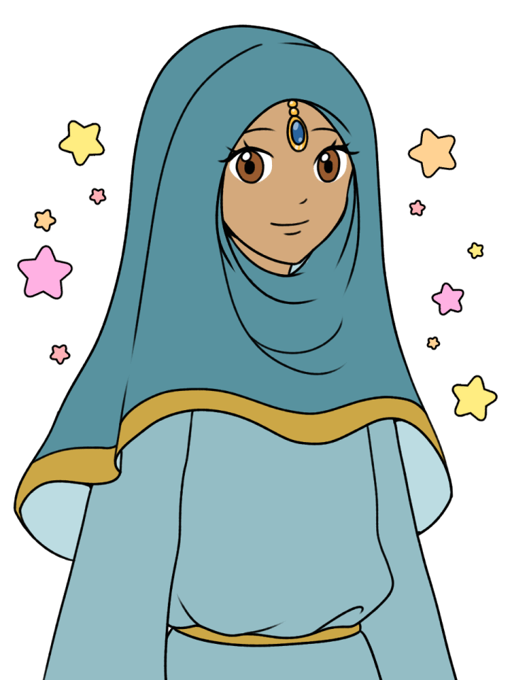The princess, now older.