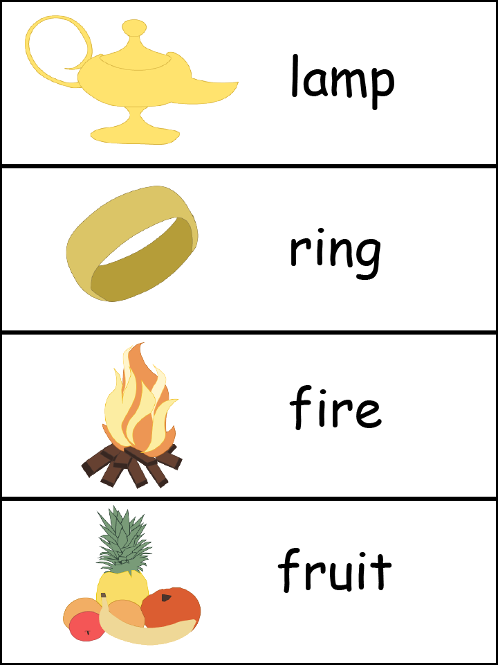 Word wall #4, in colour