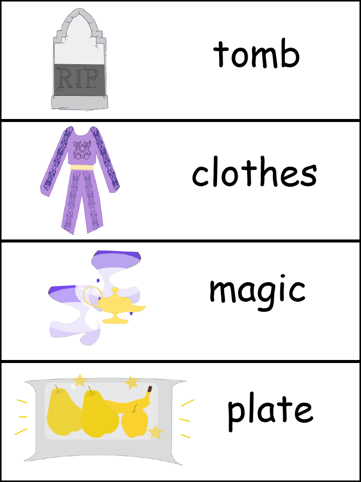 Word wall #5, in colour
