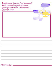 Aladdin Creative Writing Activities