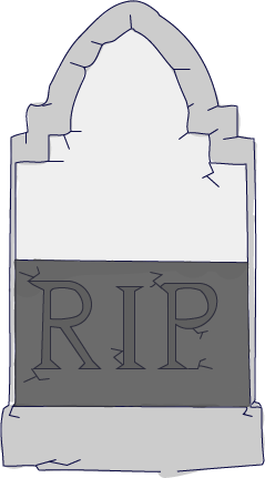 Aladdin's father's tombstone