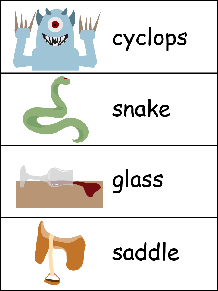 Word wall #3, in colour