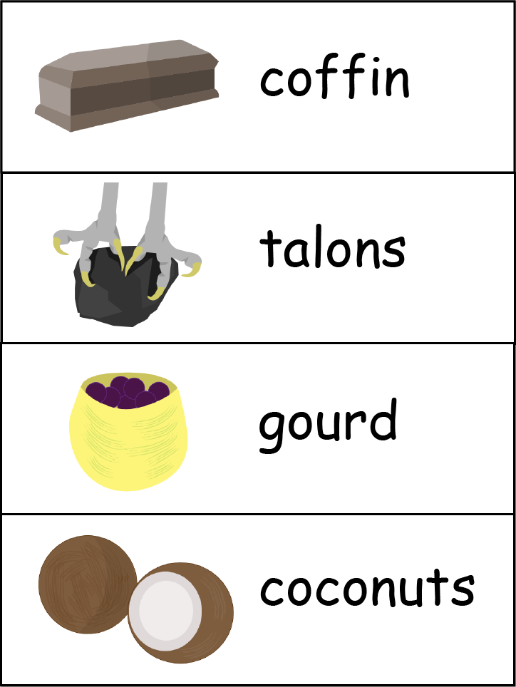 Word wall #4, in colour
