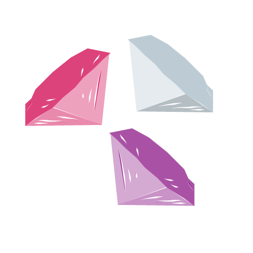 The diamonds that Sinbad found on the ground.