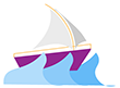 An icon of a boat.