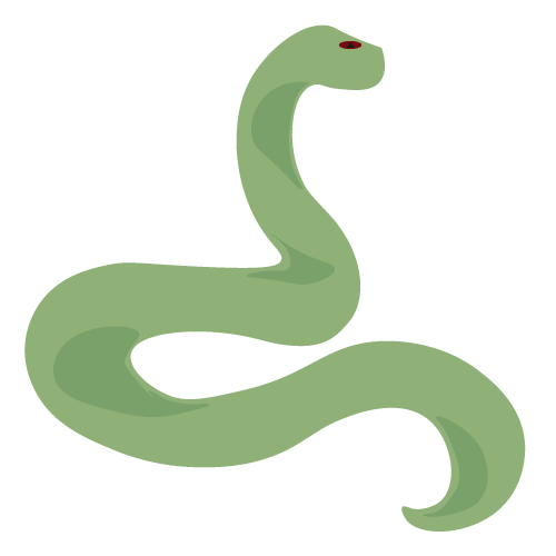 The snake that Sinbad and his crew were hiding from.